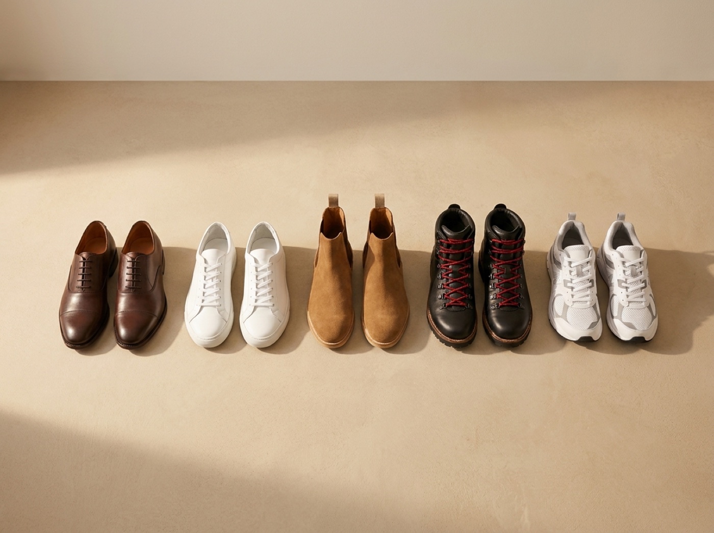 Works in every shoe — dress, sneakers, boots, runners
